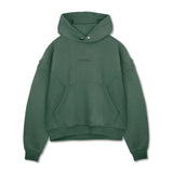 REGULAR PULLOVER HOODIE - DARK GREEN