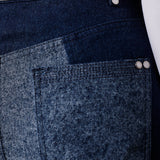 Drift Two Tone Tapered Denim Jeans - Dark Blue