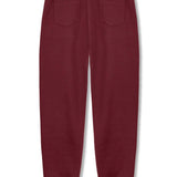 TAPERED JOGGERS - Burgundy