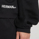Mist Crew Neck Jumper - Black