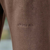 TAPERED JOGGERS - BROWN