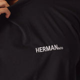 Ember Oversized Stretch T-shirt - Black