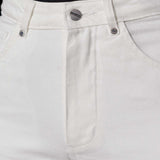 Dune Distressed Tapered Denim Jeans - Off White