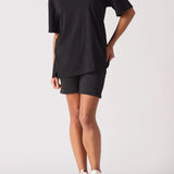 Ember Oversized Stretch T-shirt - Black
