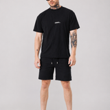 Lightwave Relaxed Fit Sweat Shorts - Black