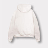 ZIP UP HOODIE - WHITE