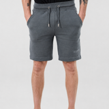 Obsidian Relaxed Fit Sweatshorts- Cool Grey