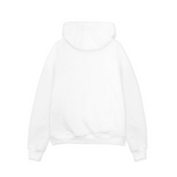 REGULAR ZIP UP HOODIE - WHITE