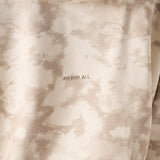 REGULAR TIE DYE PULLOVER HOODIE - BEIGE