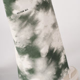 Elara Tie-Dye Panelled Wide Leg Joggers - Green