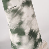 TIE DYE WIDE LEG JOGGER - GREEN
