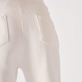 Herman Womens Essential Relaxed Joggers - White