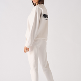 HERMAN CREW NECK SWEATSHIRT - WHITE