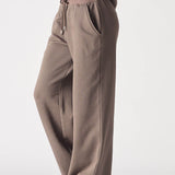 Wide Leg Jogger – Brown