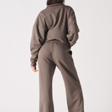 Wide Leg Jogger – Brown