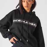 HERMAN PULLOVER HOODIE - BLACK
