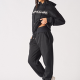 HERMAN TAPERED SWEAT JOGGER - BLACK