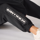 HERMAN TAPERED SWEAT JOGGER - BLACK
