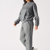 HERMAN APPLIQUE EMBROIDERY JOGGER - GREY