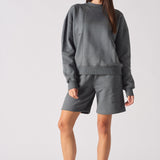 REGULAR CREW NECK JUMPER - GREY