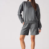 REGULAR CREW NECK JUMPER - GREY