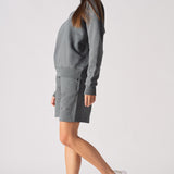 REGULAR CREW NECK JUMPER - GREY