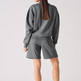 REGULAR CREW NECK JUMPER - GREY