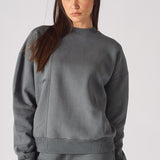 REGULAR CREW NECK JUMPER - GREY