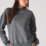 REGULAR CREW NECK JUMPER - GREY