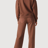 Herman Womens Oversized Jumper - Chocolate Brown