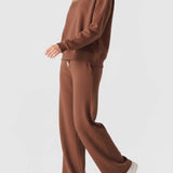 Herman Womens Oversized Jumper - Chocolate Brown