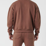 Herman Panelled Oversized Sweatshirt - Brown