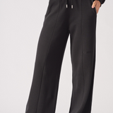 WIDE LEG JOGGERS - BLACK