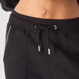 WIDE LEG JOGGERS - BLACK