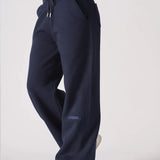 Herman Womens Wide Leg Jogger - Navy