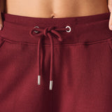 TAPERED JOGGERS - Burgundy