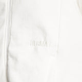 ZIP UP HOODIE - WHITE