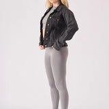 Ember Denim Jacket - Black Wash
