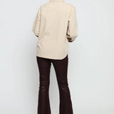 Granite Regular Cotton Shirt - Beige