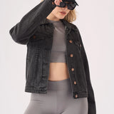 Ember Denim Jacket - Black Wash