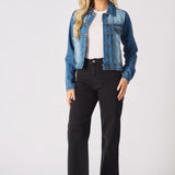 Quarry Denim Trucker Jacket – Mid-Blue