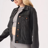 Ember Denim Jacket - Black Wash