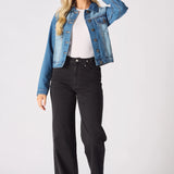 Quarry Denim Trucker Jacket – Mid-Blue