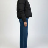 Iris Waterproof Puffer Jacket - Black