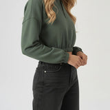 Noor Half Zip Sweatshirt – Green