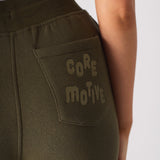 Amaya High Rise Cuff Joggers - Khaki