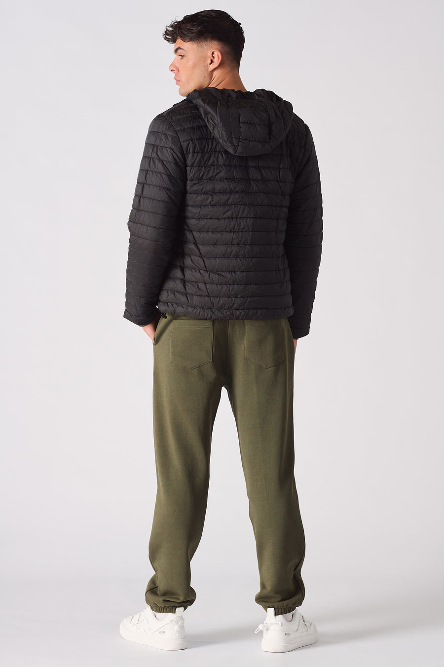 PUFFER JACKET - BLACK -  Men's Puffer Jackets