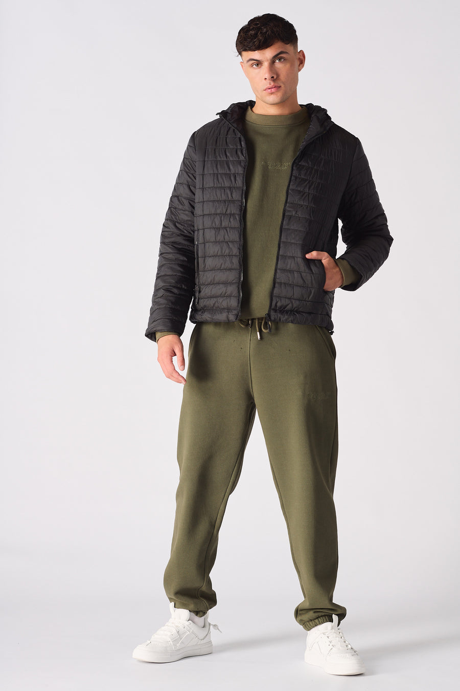 PUFFER JACKET - BLACK -  Men's Puffer Jackets