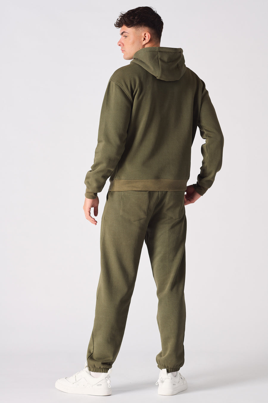 PULLOVER HOODIE - KHAKI -  MEN'S HOODIES