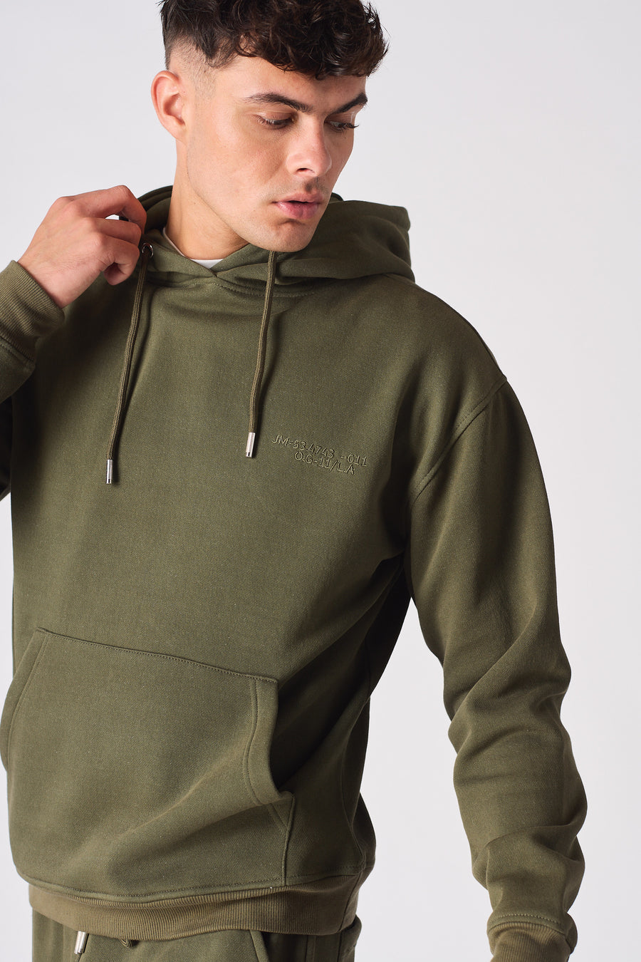 PULLOVER HOODIE - KHAKI -  MEN'S HOODIES